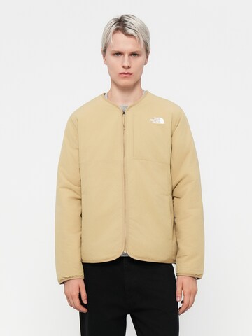 THE NORTH FACE Outdoorjas in Beige: voorkant