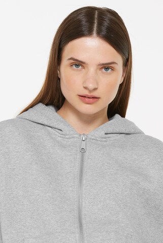 Harlem Soul BRU-NO Hoodie Jacket Oversized Unisex in Grau
