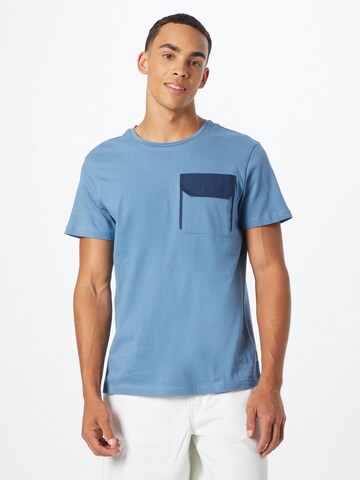 BLEND T-Shirt in Blau: predná strana