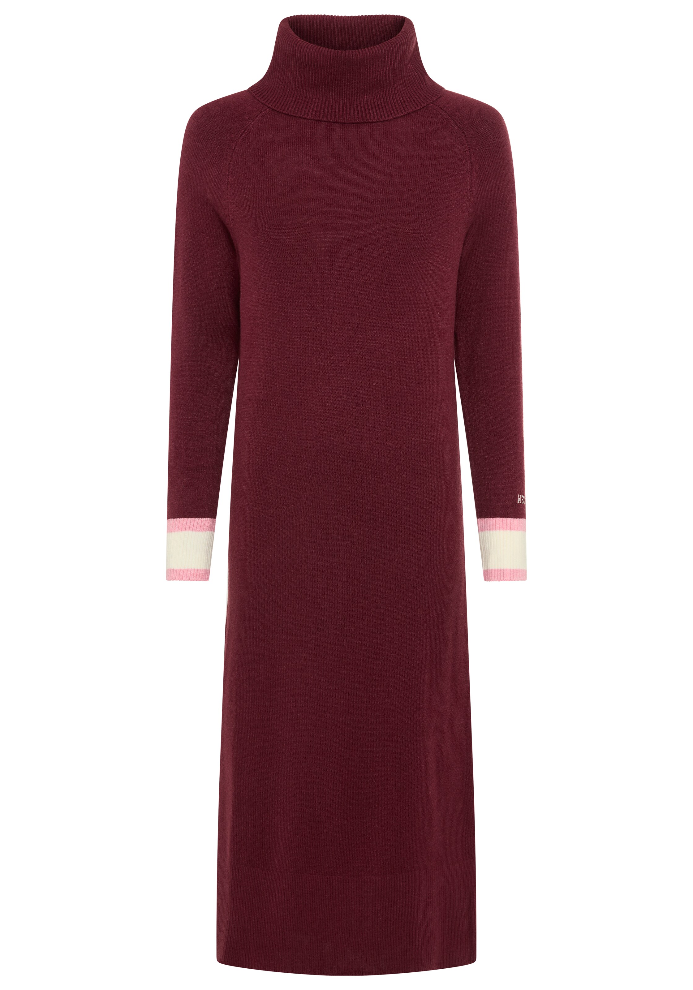 HECHTER PARIS Knitted dress in Red: front