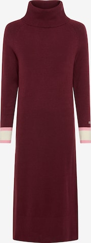 HECHTER PARIS Strickkleid in Rot: Vorderseite