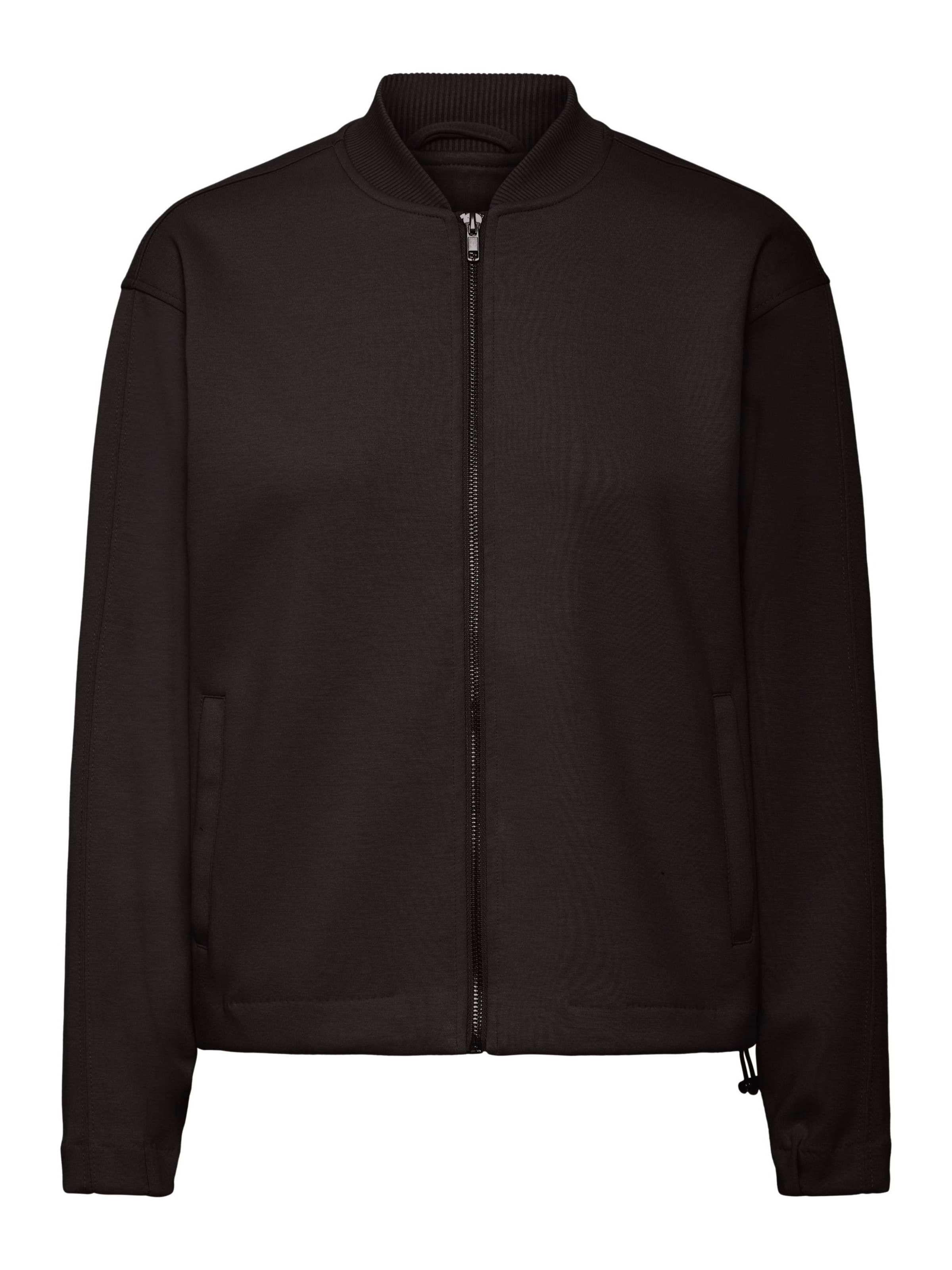 ICHI Jacke 'Kate Neo Ja' in Schwarz: Vorderseite