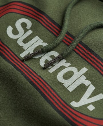 Sweat-shirt 'Vintage Trade Tab' Superdry en vert