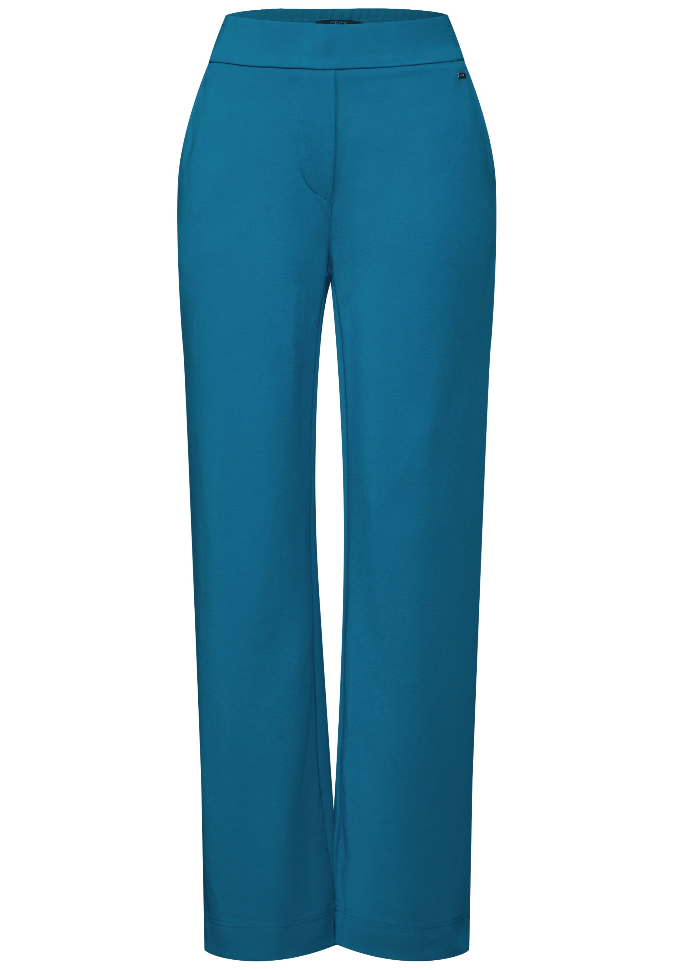 CECIL Loose fit Pants in Blue: front