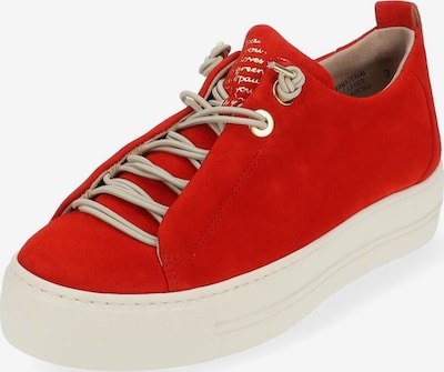 Sneaker bassa Paul Green di colore rosso, Visualizzazione prodotti