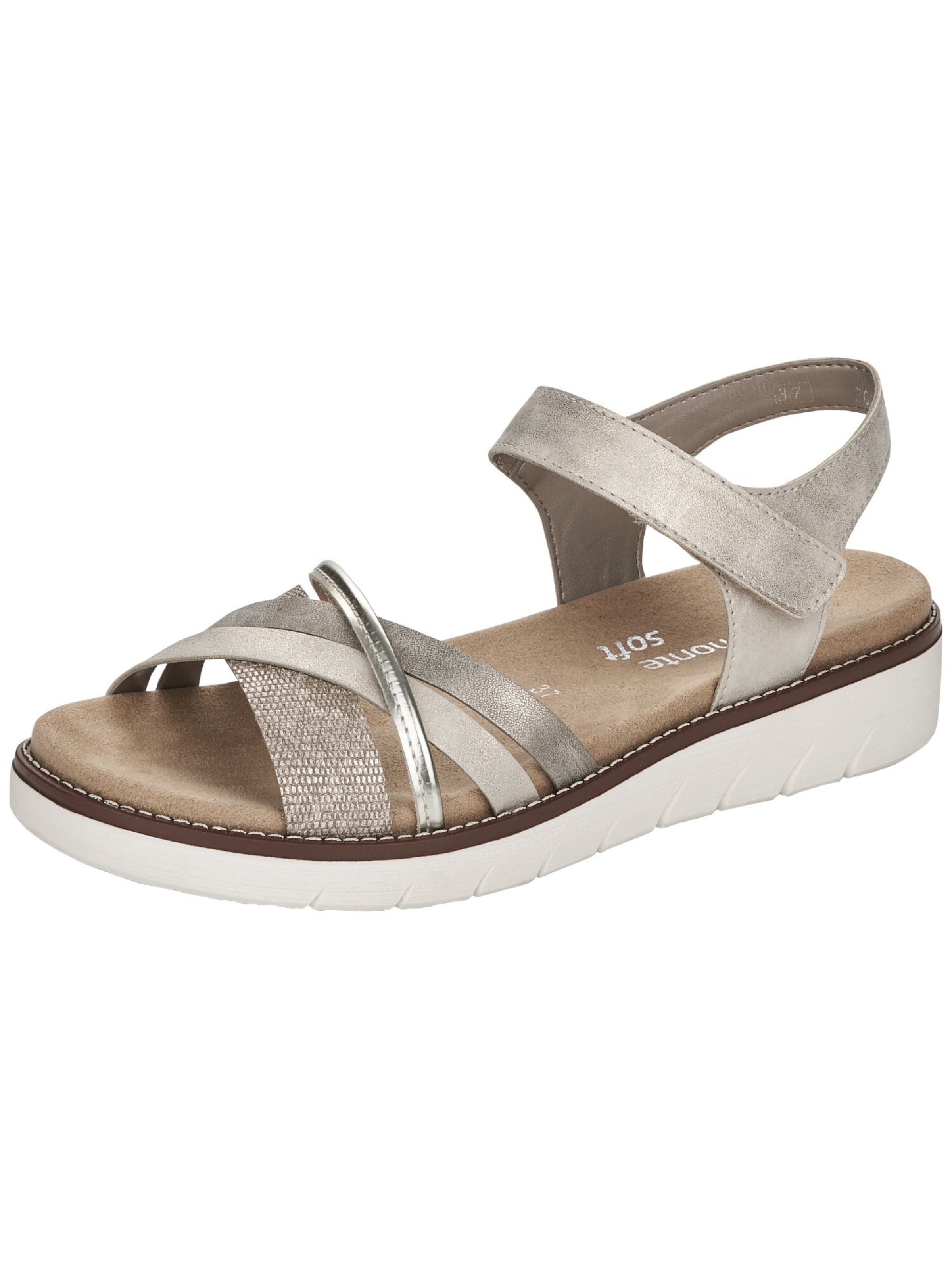 Sandalo di REMONTE in oro: frontale