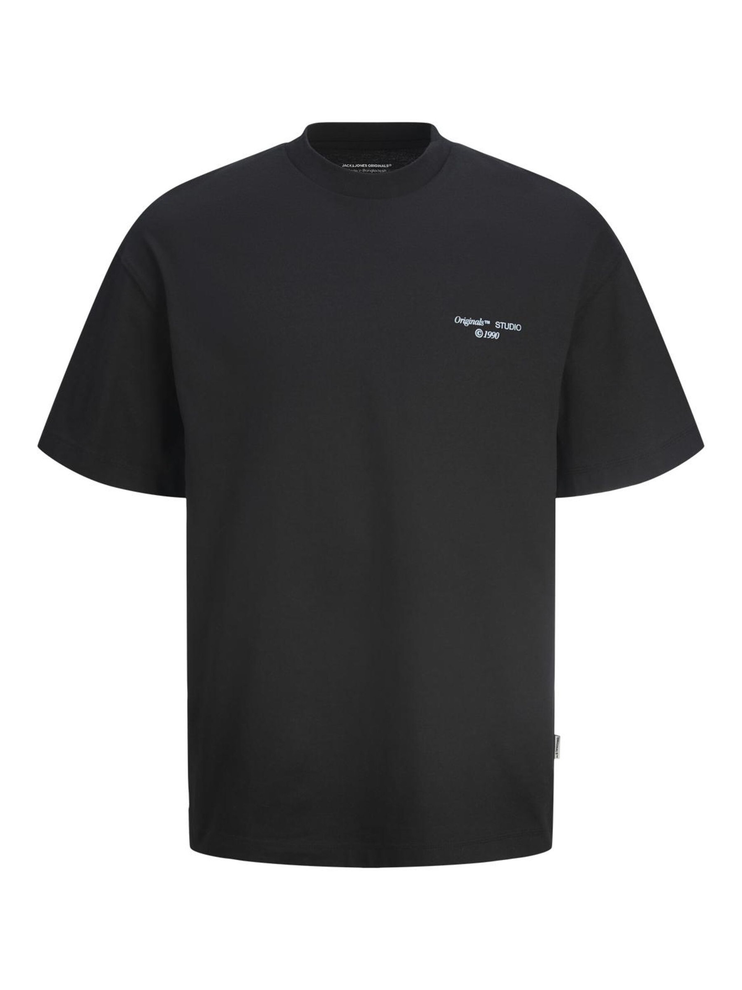 T-Shirt Jack & Jones Junior en noir : devant