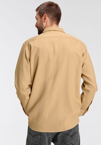 LEVI'S ® Comfort Fit Hemd 'Jackson Worker' in Beige