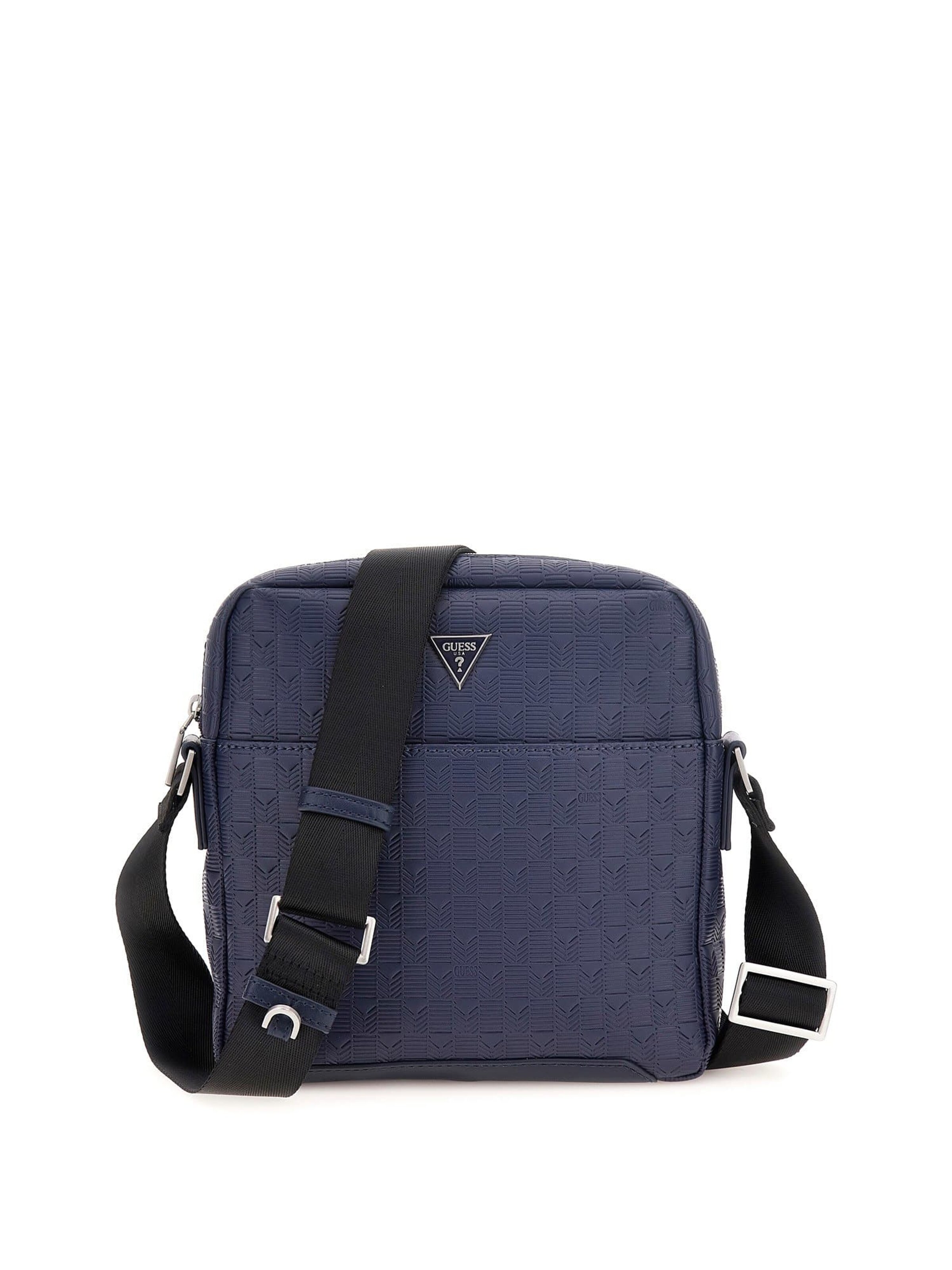 GUESS Crossbody Bag 'Torino' in Blue: front