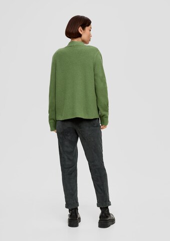 s.Oliver Knit cardigan in Green