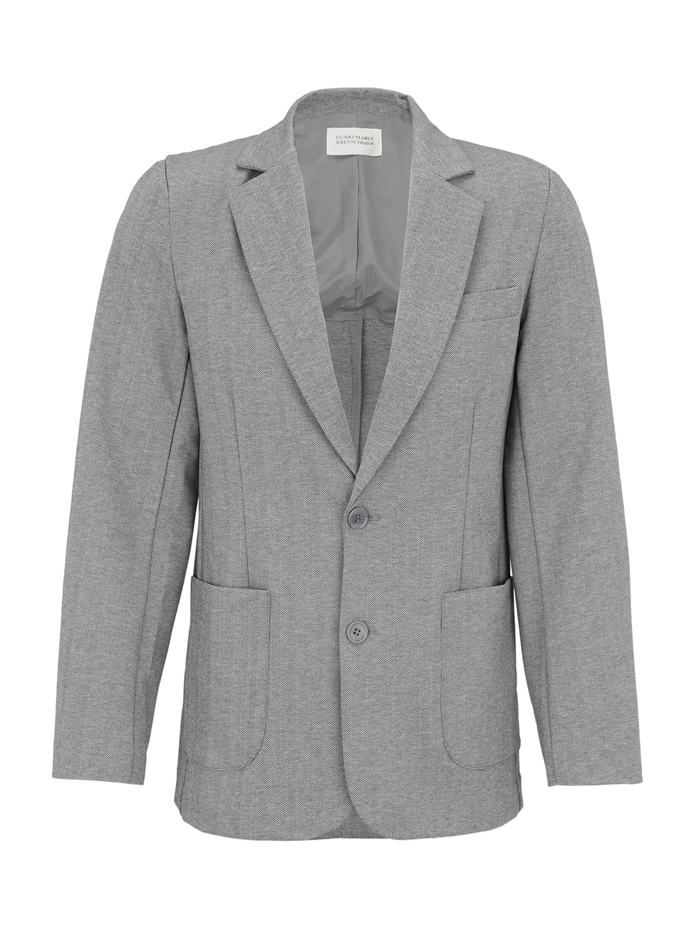 Guido Maria Kretschmer Men Sako 'Benny' - šedá / černá / bílá, Produkt