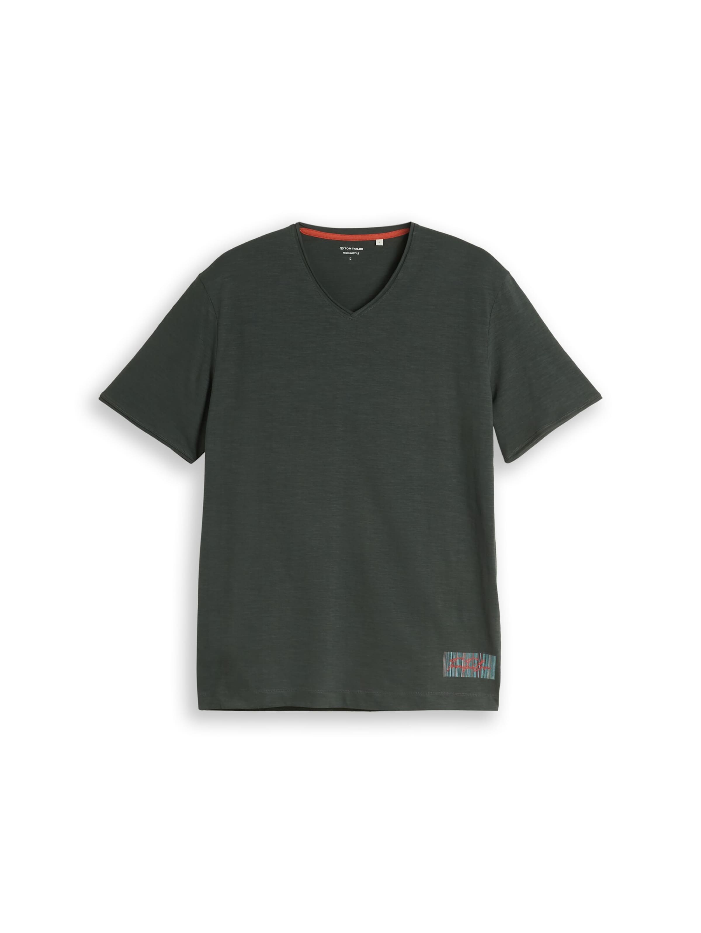 TOM TAILOR T-Shirt in Grün: Vorderseite