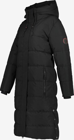 Alife and Kickin Winter coat 'Katia' in Black