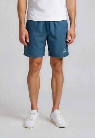 Sergio Tacchini Loose fit Trousers 'Rob 024' in Blue: front
