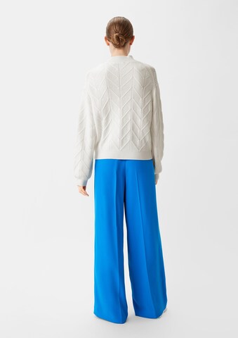 COMMA Pullover in Weiß: Rückseite