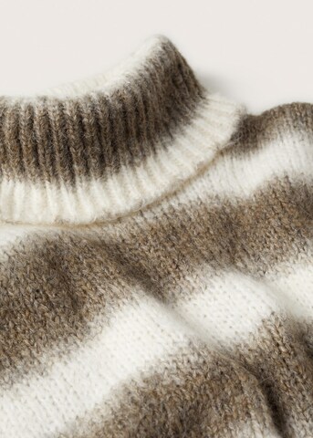 MANGO Sweater 'Sigurros' in Beige