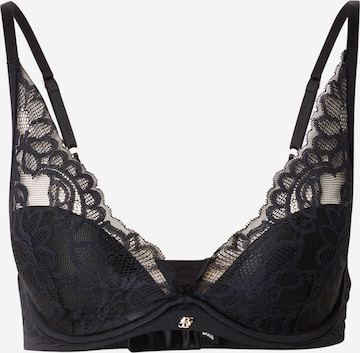 juoda BOSS Trikampė Liemenėlė: priekis