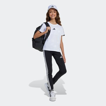 T-Shirt fonctionnel 'Essentials' ADIDAS SPORTSWEAR en blanc
