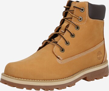 TIMBERLAND Kozačky 'Courma' – hnědá: přední strana