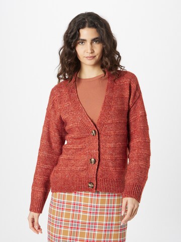 ONLY Knit Cardigan 'CELINA' in Red: front