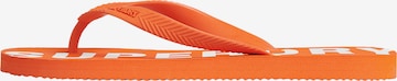 Superdry Beach & Pool Shoes 'Code Core' in Orange: front