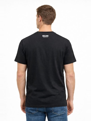 MOSCHINO Shirt 'Stretch cotton T-shirt' in Black