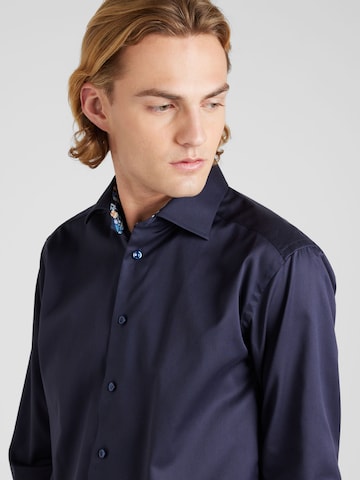 ETON Regularny krój Koszula w kolorze niebieski