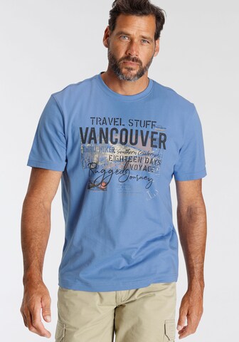 Man's World Shirt in Blue: front