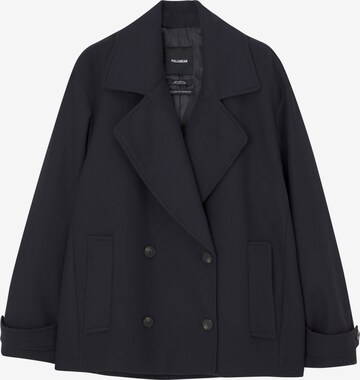 Manteau mi-saison Pull&Bear en bleu : devant