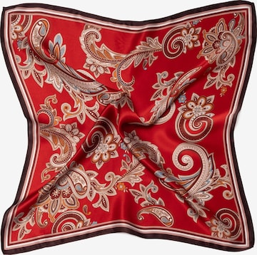 MayTree - Chal 'Seidentuch Paisley' en rojo: frente