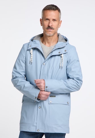 Veste fonctionnelle Schmuddelwedda en bleu : devant