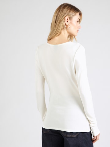 BOSS Black - Camiseta 'Eseyana' en blanco: atrás