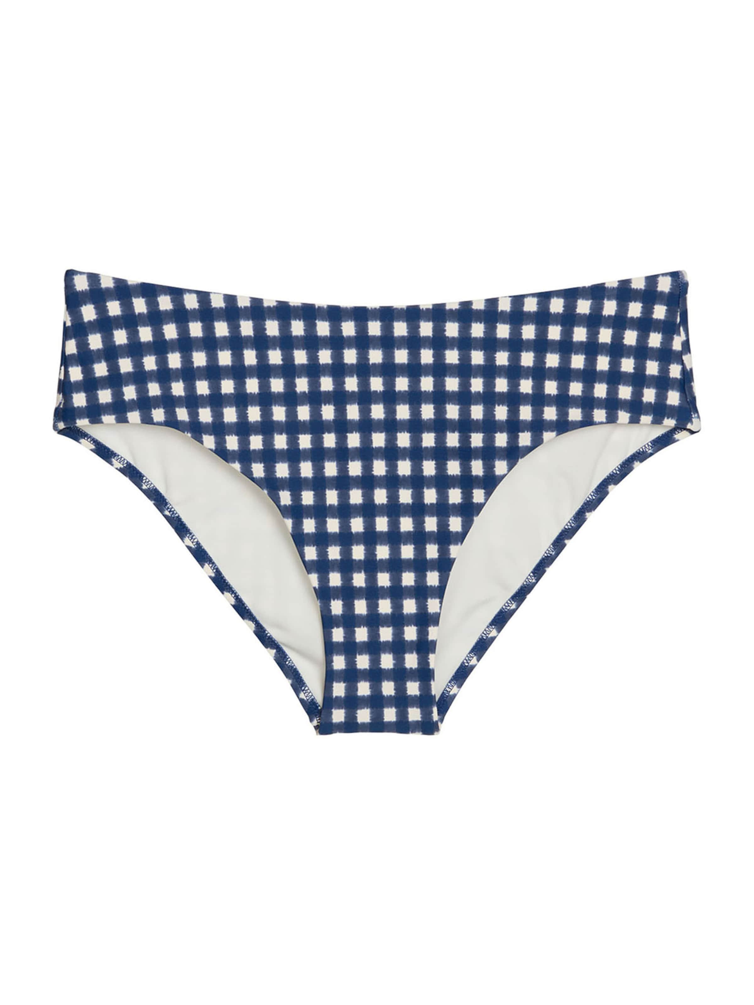 Bas de bikini ' Shiny ' Marc O'Polo en bleu : devant