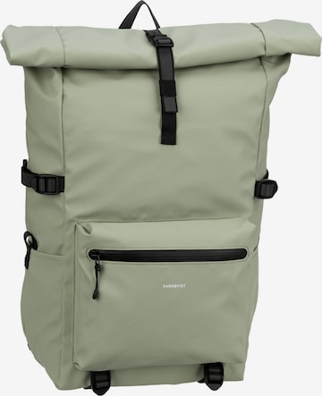 SANDQVIST Backpack 'Ruben' in Green: front