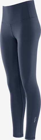Skinny Pantalon de sport 'AEL112C' Winshape en gris
