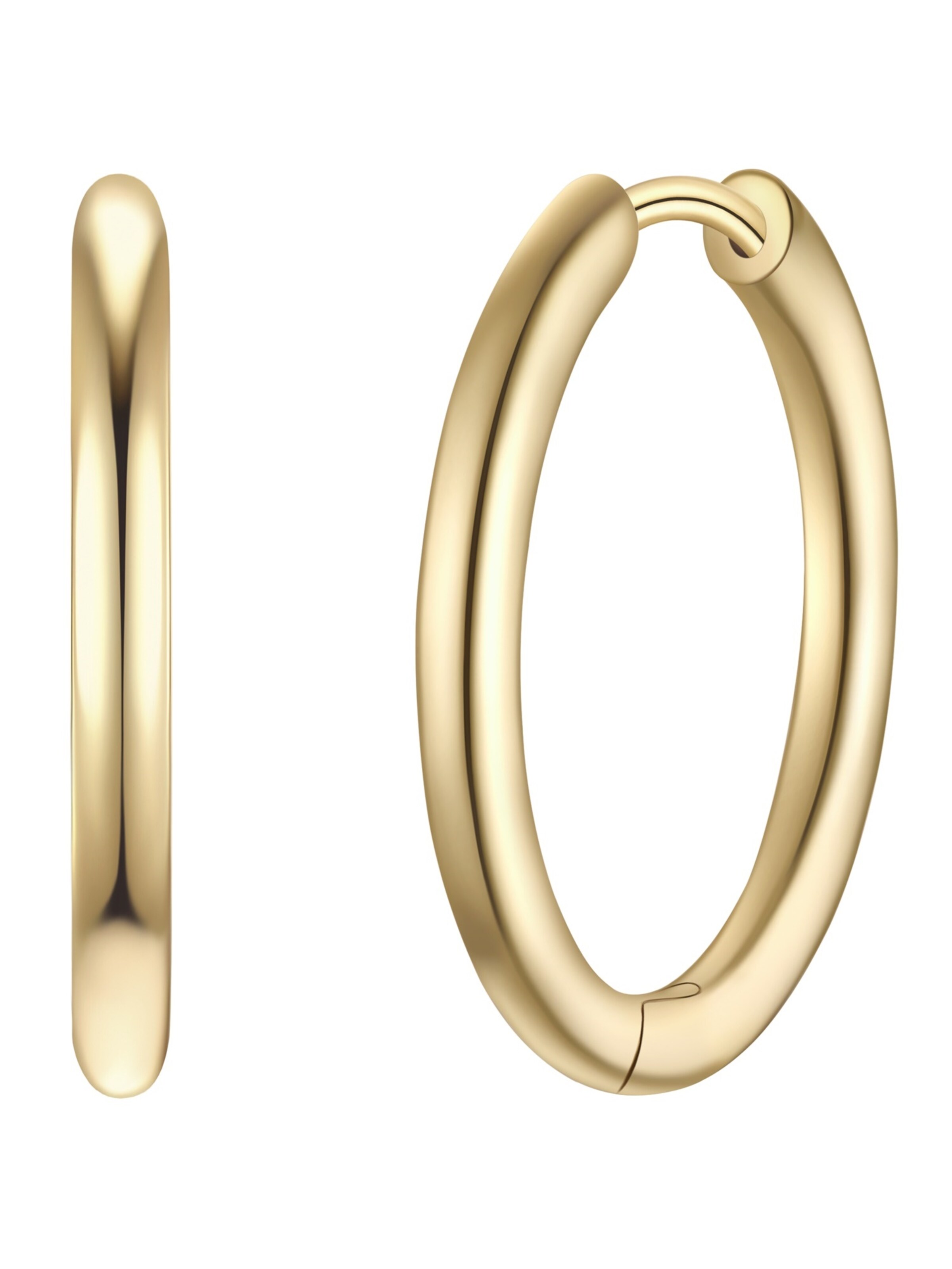 Glanzstücke München Oorbellen in Goud: voorkant