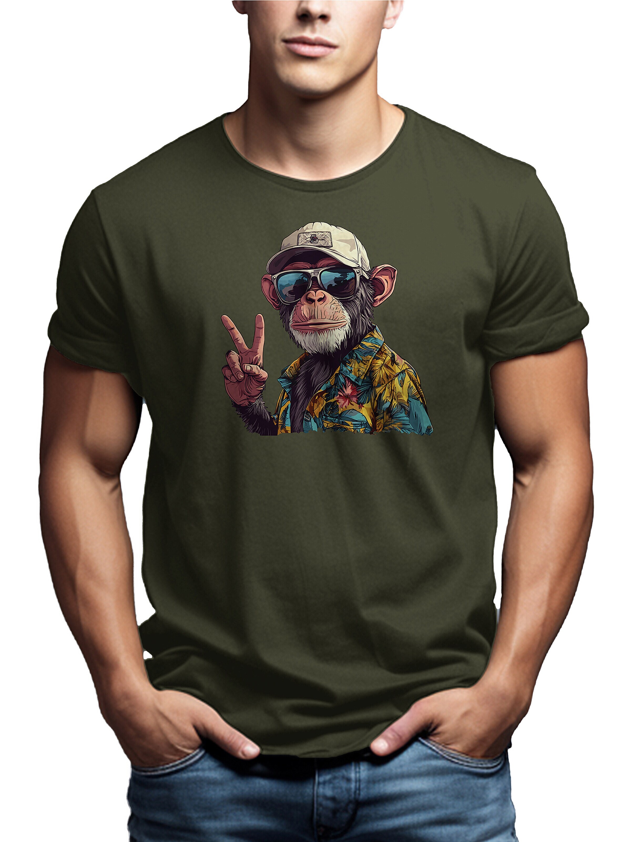 MAKAYA Shirt in Green: front