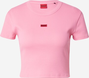 HUGO Shirt 'Deluisa' in Pink: front