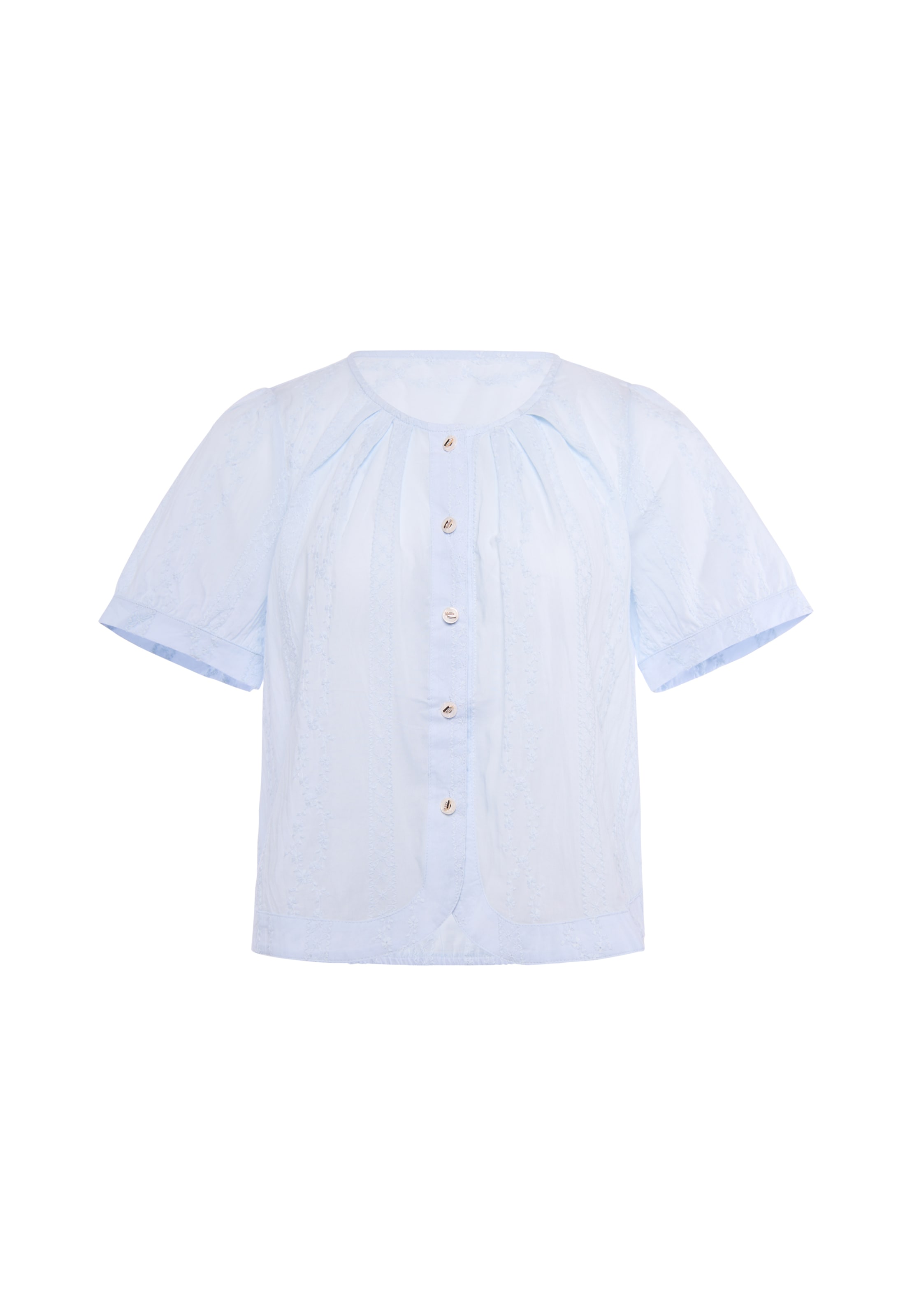IZIA Blusa en S en azul claro, Vista del producto