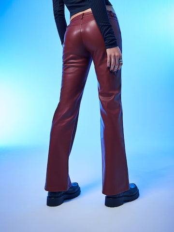 SHYX Flared Trousers 'Svea' in Red