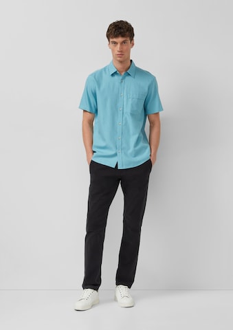 Regular fit Cămașă de la s.Oliver pe verde