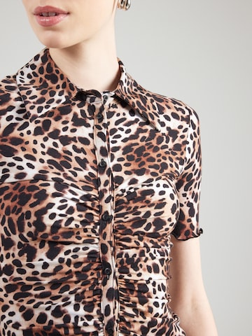 Abito camicia di Monki in marrone