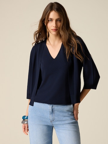 oltre Sweatvest in Blauw