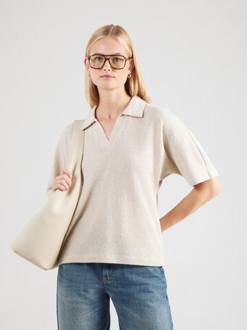 Pull-over 'Somari' OPUS en beige : devant