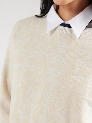 balts BOSS Džemperis 'Fu_CNY'