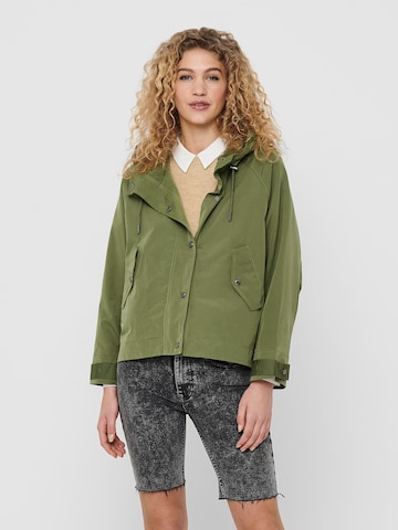 Veste mi-saison 'Ella' ONLY en vert : devant