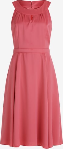 Robe de cocktail Vera Mont en rose : devant