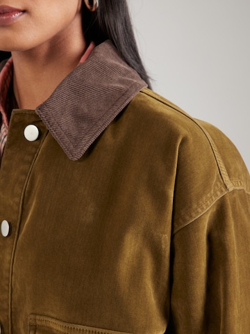 TOPSHOP Between-season jacket 'JULIANE' in Green