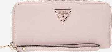 GUESS Wallet 'MERIDIAN' in Pink: front