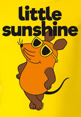 LOGOSHIRT Shirt 'Maus - Little Sunshine' in Yellow